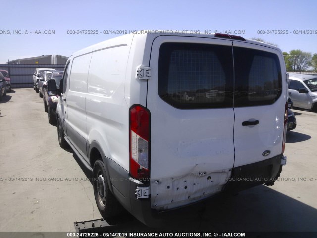 1FTNE1ZM5FKB31117 - 2015 FORD TRANSIT T-150 WHITE photo 3