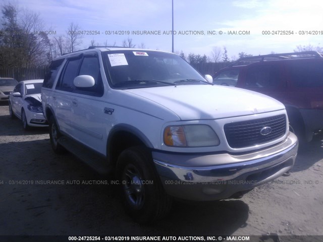 1FMFU18L82LA58924 - 2002 FORD EXPEDITION EDDIE BAUER WHITE photo 1