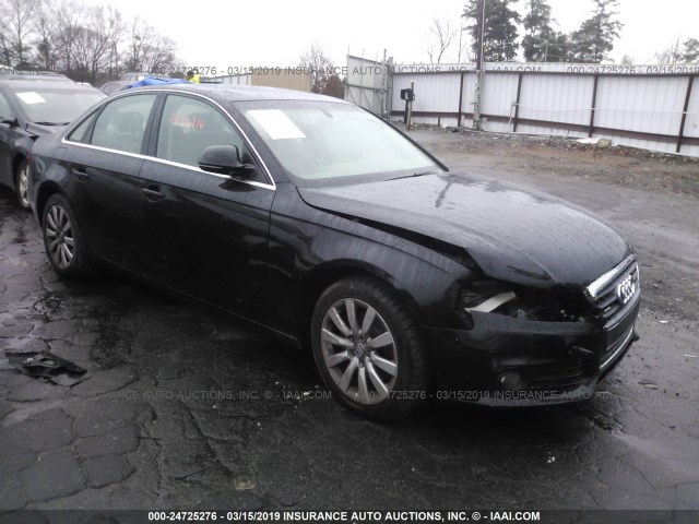 WAUSF78K59N025429 - 2009 AUDI A4 PREMIUM PLUS BLACK photo 1