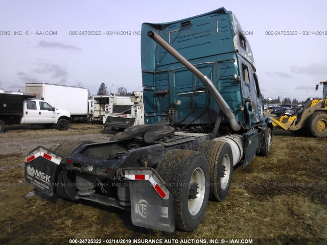 4V4NC9EJ5CN552737 - 2012 VOLVO VN GREEN photo 4