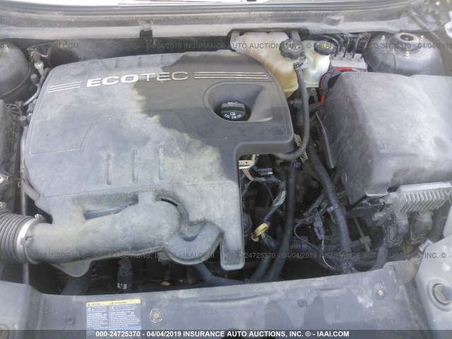 1G1ZC5E04A4117491 - 2010 CHEVROLET MALIBU 1LT 灰色 照片 10
