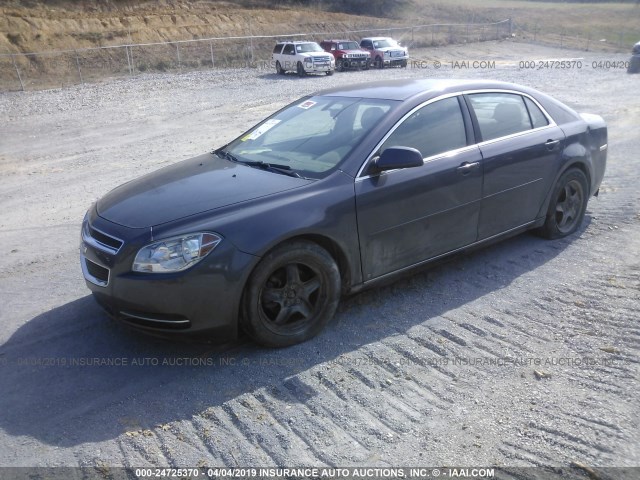 1G1ZC5E04A4117491 - 2010 CHEVROLET MALIBU 1LT 灰色 照片 2