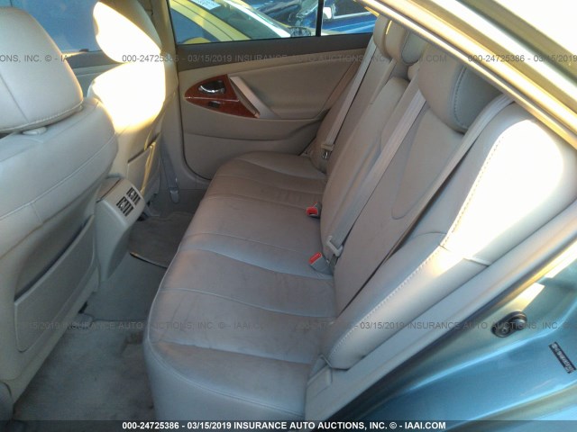 4T1BK46K49U581491 - 2009 TOYOTA CAMRY SE/LE/XLE 青色 照片 8