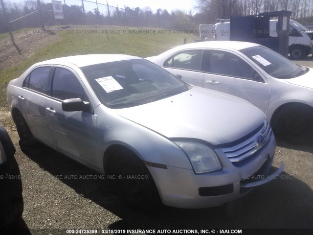 3FAFP06Z06R167534 - 2006 FORD FUSION S SILVER photo 1