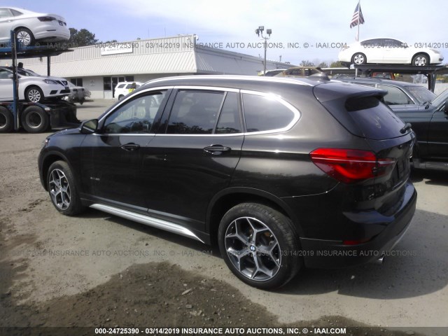 WBXHT3C33H5F68233 - 2017 BMW X1 XDRIVE28I BLACK photo 3