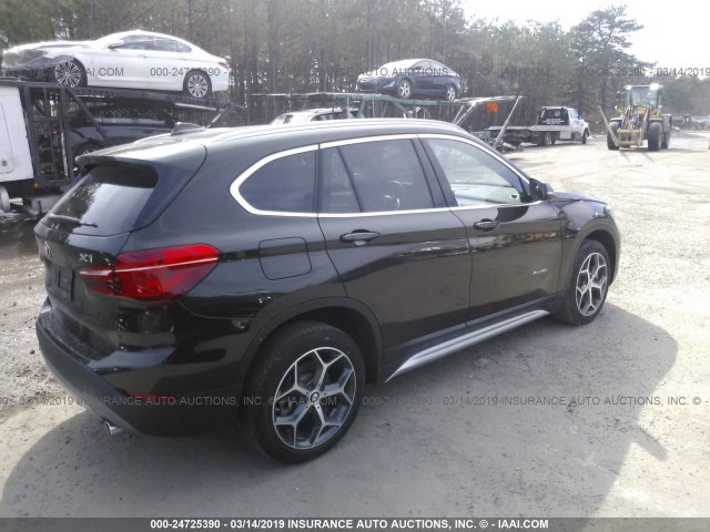 WBXHT3C33H5F68233 - 2017 BMW X1 XDRIVE28I BLACK photo 4