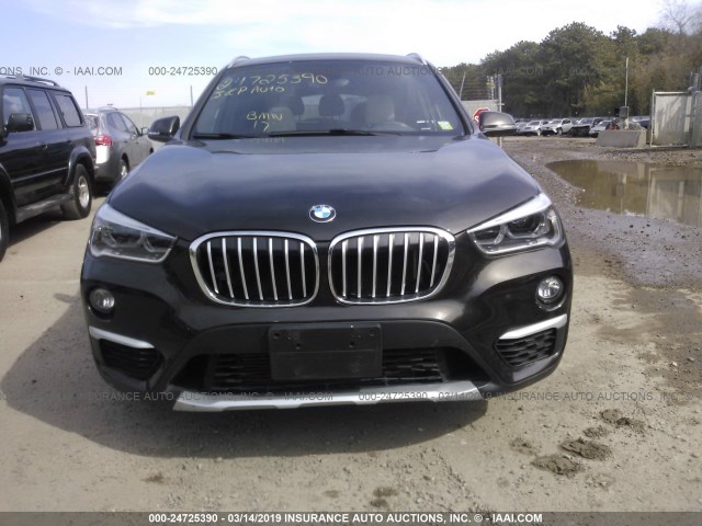 WBXHT3C33H5F68233 - 2017 BMW X1 XDRIVE28I BLACK photo 6