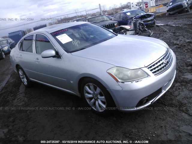 JNKAY01F16M250136 - 2006 INFINITI M35 SPORT SILVER photo 1