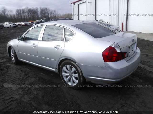 JNKAY01F16M250136 - 2006 INFINITI M35 SPORT SILVER photo 3