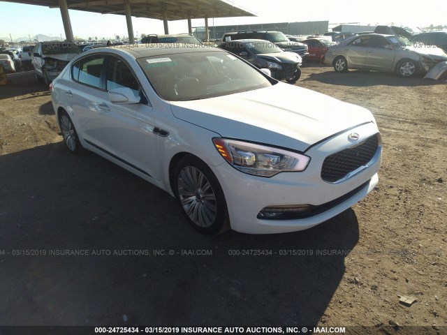 KNALU4D46F6026658 - 2015 KIA K900 WHITE photo 1