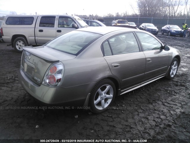 1N4BL11D05C311284 - 2005 NISSAN ALTIMA SE/SL/SE-R TAN photo 4