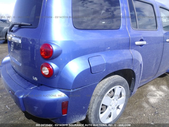 3GNDA13D46S598007 - 2006 CHEVROLET HHR LS Көк фото 6