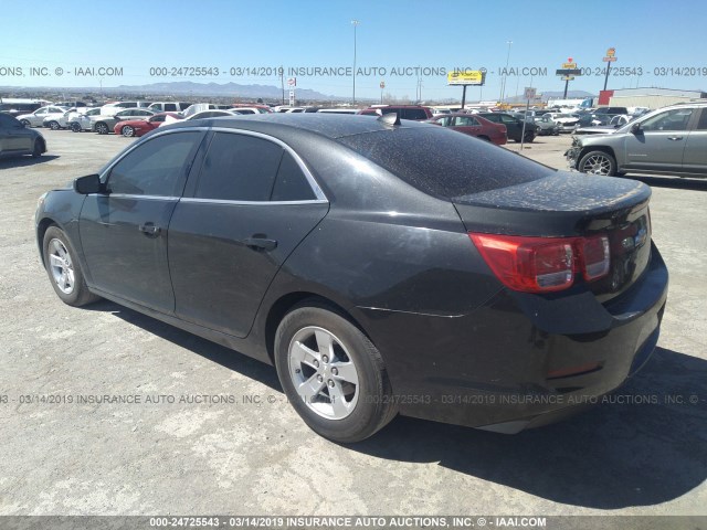1G11B5SL8EF139938 - 2014 CHEVROLET MALIBU LS შავი ფოტო 3