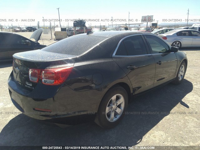 1G11B5SL8EF139938 - 2014 CHEVROLET MALIBU LS შავი ფოტო 4