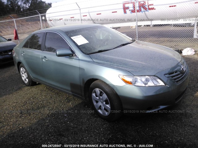 4T1BE46K77U538199 - 2007 TOYOTA CAMRY NEW GENERAT CE/LE/XLE/SE GREEN photo 1