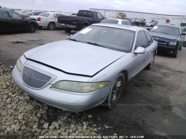 1LNLM92V8VY714039 - 1997 LINCOLN MARK VIII LSC SILVER photo 2