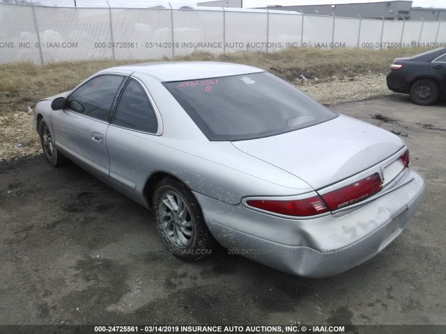 1LNLM92V8VY714039 - 1997 LINCOLN MARK VIII LSC SILVER photo 3