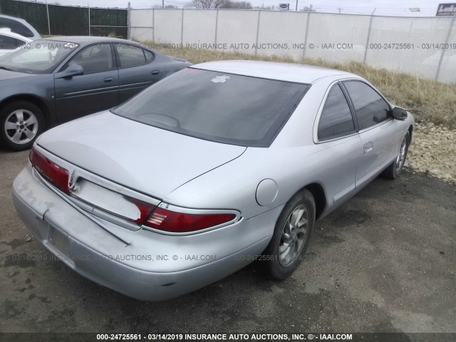 1LNLM92V8VY714039 - 1997 LINCOLN MARK VIII LSC SILVER photo 4