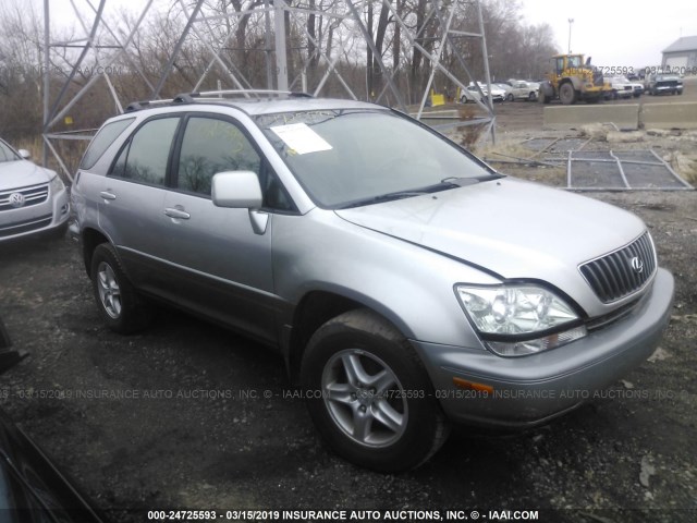 JT6HF10U4Y0098513 - 2000 LEXUS RX 300 SILVER photo 1