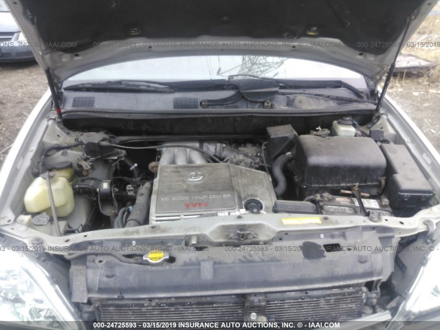 JT6HF10U4Y0098513 - 2000 LEXUS RX 300 SILVER photo 10