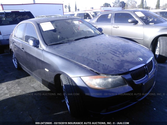 WBAVB33596KS33720 - 2006 BMW 330 I GRAY photo 1