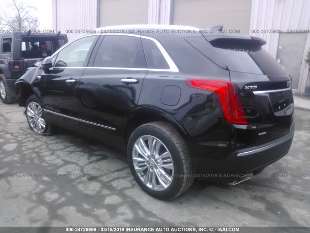 1GYKNFRS5KZ142869 - 2019 CADILLAC XT5 PREMIUM LUXURY BLACK photo 3