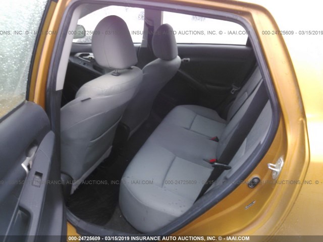 2T1KU40EX9C034983 - 2009 TOYOTA COROLLA MATRIX  GOLD photo 8