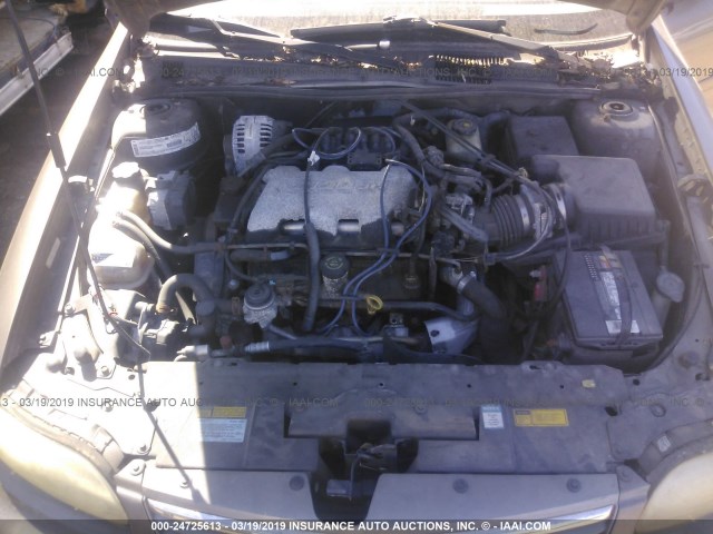 1G1NE52J7X6165473 - 1999 CHEVROLET MALIBU LS BEIGE photo 10