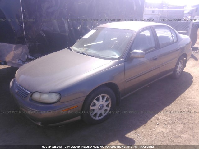 1G1NE52J7X6165473 - 1999 CHEVROLET MALIBU LS BEIGE photo 2