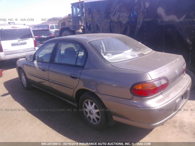 1G1NE52J7X6165473 - 1999 CHEVROLET MALIBU LS BEIGE photo 3