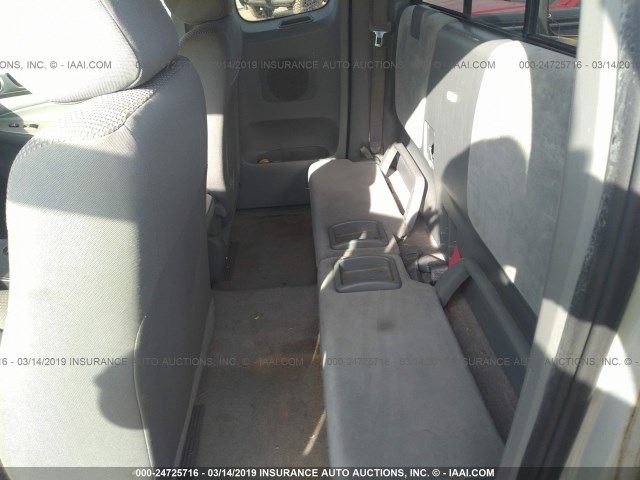 5TETX22N06Z276197 - 2006 TOYOTA TACOMA ACCESS CAB ვერცხლისფერი ფოტო 8