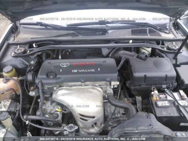 4T1BE32KX3U700059 - 2003 TOYOTA CAMRY LE/XLE/SE GREEN photo 10