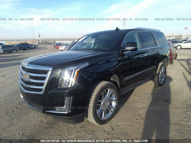 1GYS3NKJ3FR595380 - 2015 CADILLAC ESCALADE PREMIUM BLACK photo 2