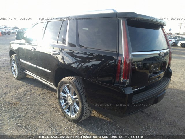 1GYS3NKJ3FR595380 - 2015 CADILLAC ESCALADE PREMIUM BLACK photo 3