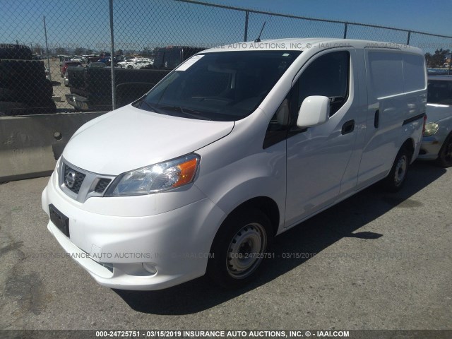 3N6CM0KN5HK716940 - 2017 NISSAN NV200 2.5S/2.5SV WHITE photo 2