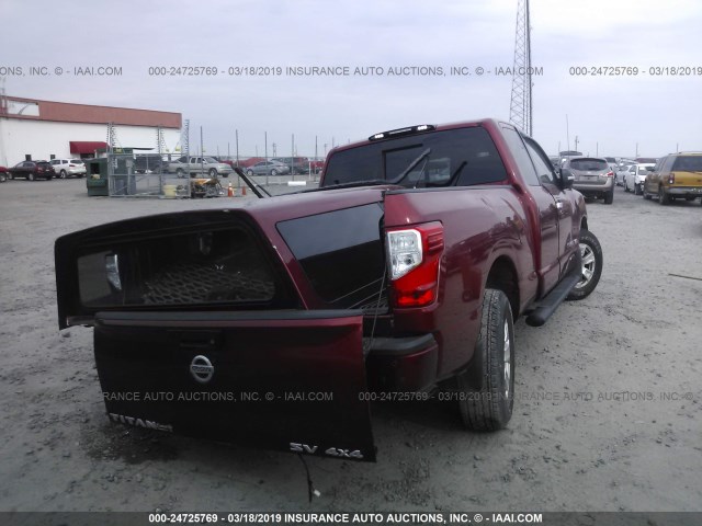 1N6AA1C51JN507103 - 2018 NISSAN TITAN SV/PRO-4X BLACK photo 4