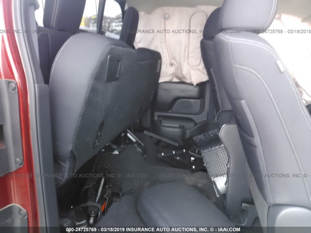 1N6AA1C51JN507103 - 2018 NISSAN TITAN SV/PRO-4X BLACK photo 8