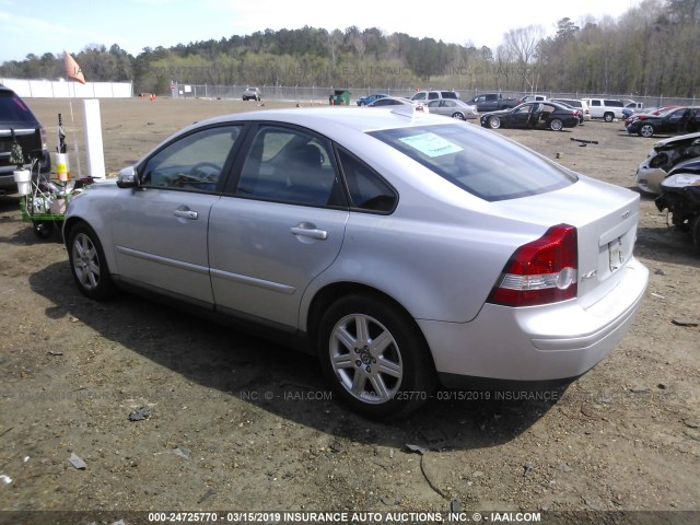 YV1MS382X72271255 - 2007 VOLVO S40 2.4I SILVER photo 3