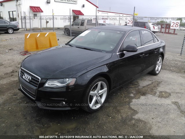 WAUKFAFL4BN051065 - 2011 AUDI A4 PRESTIGE BLACK photo 6