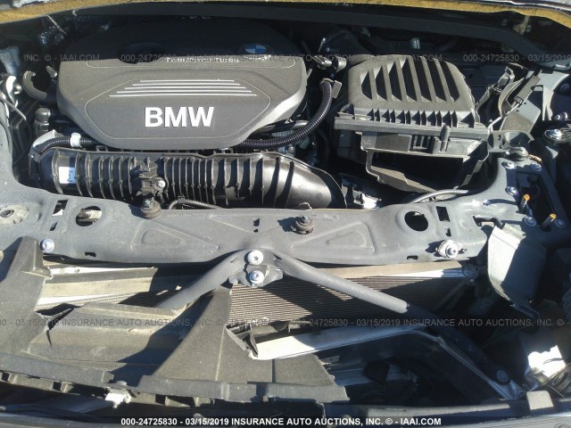 WBXHT3C32H5F68417 - 2017 BMW X1 XDRIVE28I GRAY photo 10