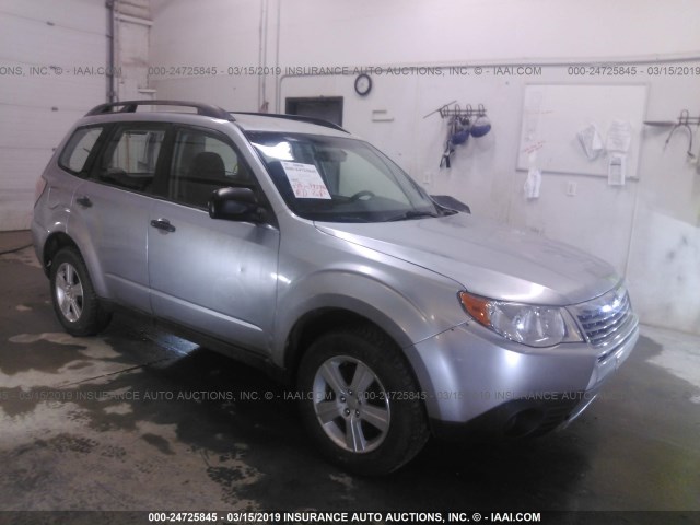 JF2SHBBC0CH440778 - 2012 SUBARU FORESTER 2.5X SILVER photo 1