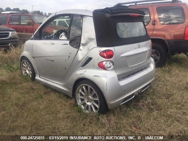 WMEEK31X79K222275 - 2009 SMART FORTWO PASSION Unknown photo 3