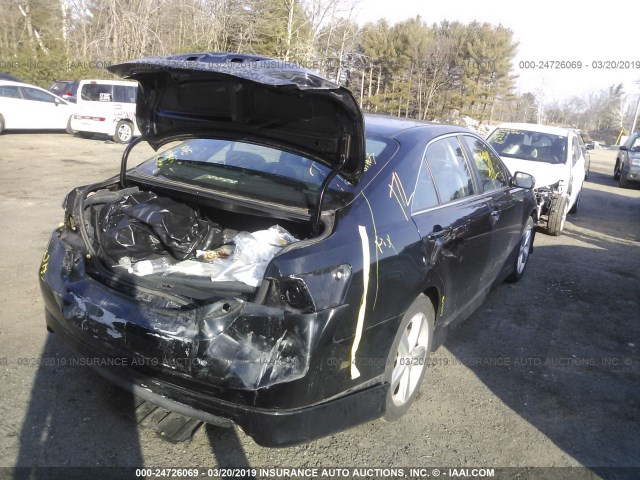 4T1BF3EK4BU704776 - 2011 TOYOTA CAMRY SE/LE/XLE BLACK photo 6