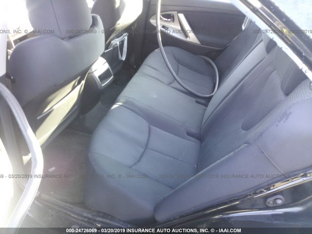 4T1BF3EK4BU704776 - 2011 TOYOTA CAMRY SE/LE/XLE BLACK photo 8