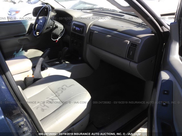 1J4GW48S94C105502 - 2004 JEEP GRAND CHEROKEE LAREDO/COLUMBIA/FREEDOM 蓝色 照片 5
