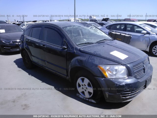 1B3HB28B37D540140 - 2007 DODGE CALIBER BLUE photo 1