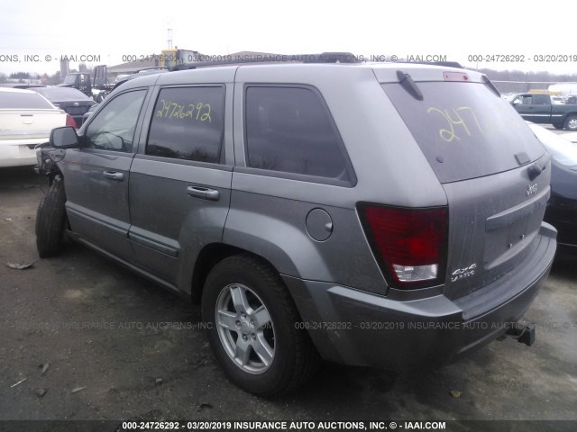 1J8GR48K87C559718 - 2007 JEEP GRAND CHEROKEE LAREDO/COLUMBIA/FREEDOM 灰色 照片 3
