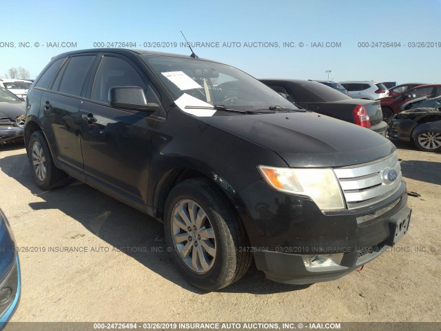 2FMDK48C07BA57904 - 2007 FORD EDGE SEL BLACK photo 1