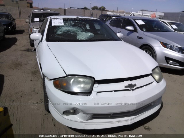 1G1JH12F347223109 - 2004 CHEVROLET CAVALIER LS SPORT WHITE photo 6