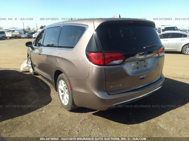 2C4RC1BG7HR803615 - 2017 CHRYSLER PACIFICA TOURING L 锡色 照片 3